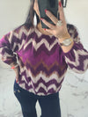 Blouse ANDREA mauve