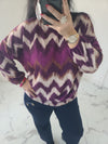 Blouse ANDREA mauve