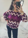 Blouse ANDREA mauve