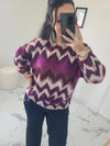 Blouse ANDREA mauve