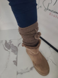 Guêtres ESTHER taupe