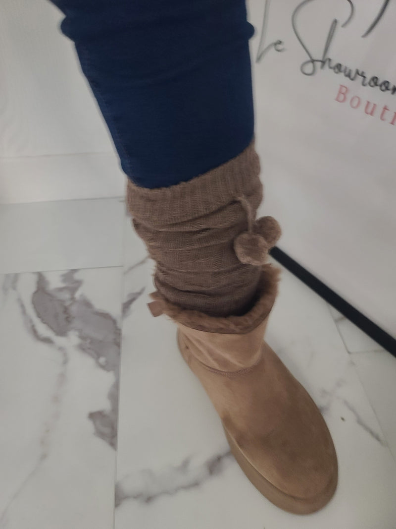 Guêtres ESTHER taupe