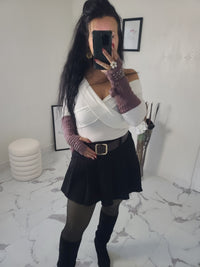 Mitaines ZOE vieux rose