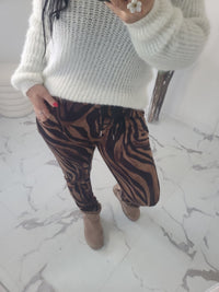 Pantalon imprimé SWANN