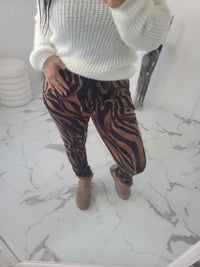 Pantalon imprimé SWANN