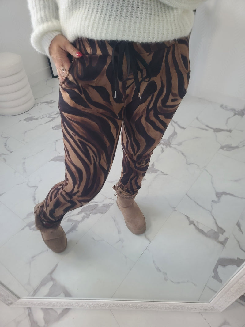 Pantalon imprimé SWANN