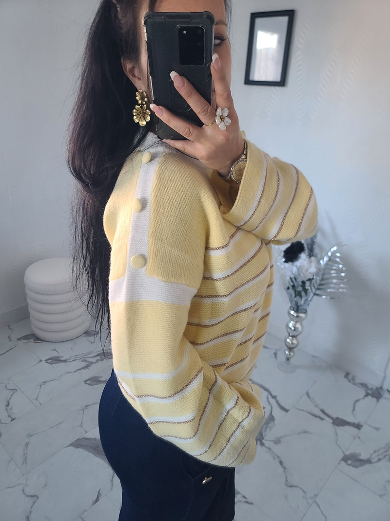 Pull MARIN jaune