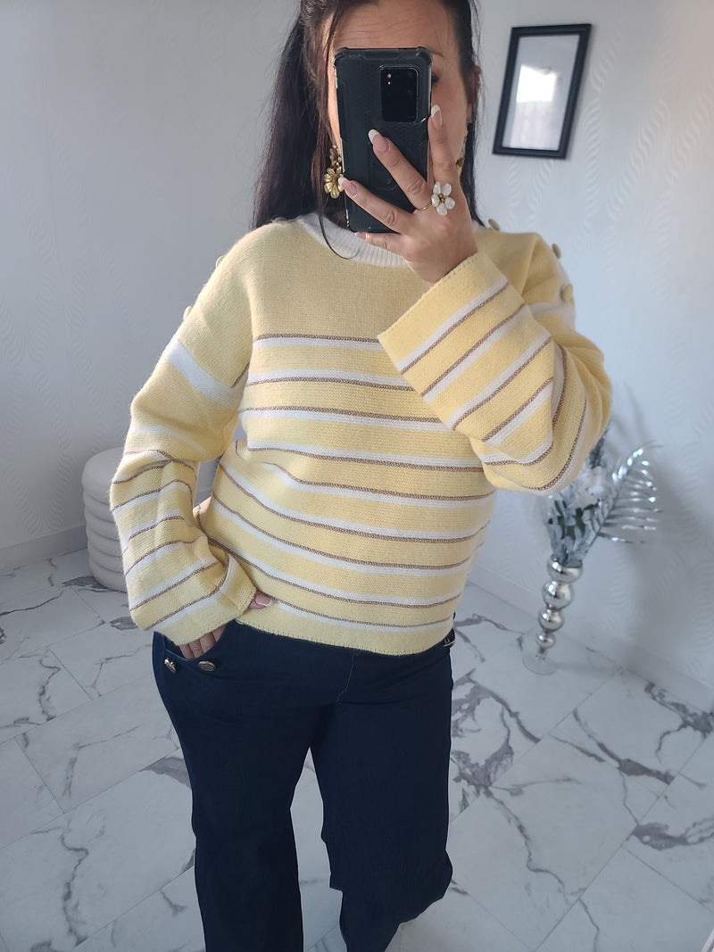 Pull MARIN jaune
