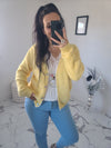 Cardigan ANGE jaune