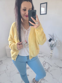 Cardigan ANGE jaune