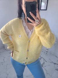 Cardigan ANGE jaune