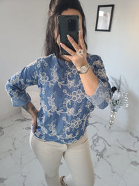 Blouse brodée EVE