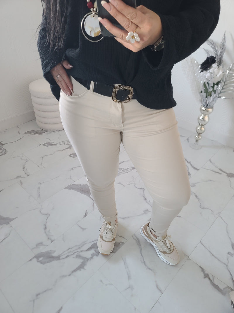 Pantalons CLEO beige