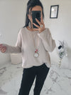 Top+Collier IMANI beige