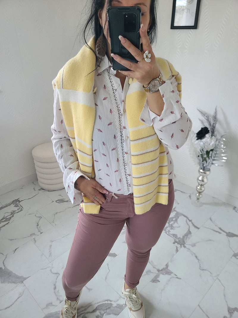 Pull MARIN jaune