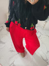 Pantalon ALBA rouge