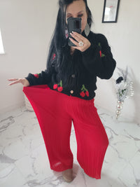 Pantalon ALBA rouge
