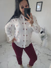 Chemise broderie ELZA