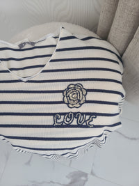 T-shirt ROSA marine