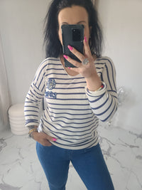 T-shirt ROSA bleu jeans