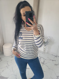 T-shirt ROSA bleu jeans