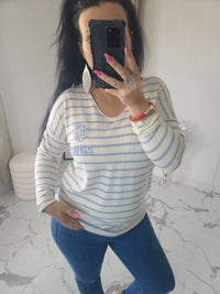 T-shirt ROSA bleu ciel