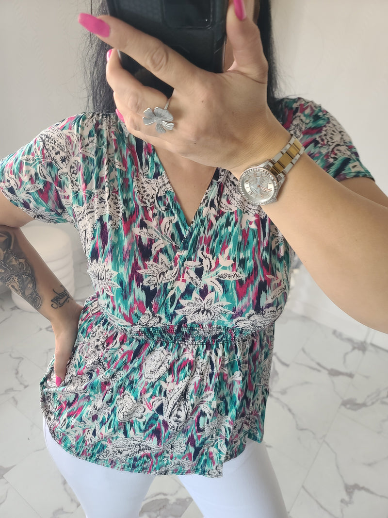 Top taille magique KAÏS vert