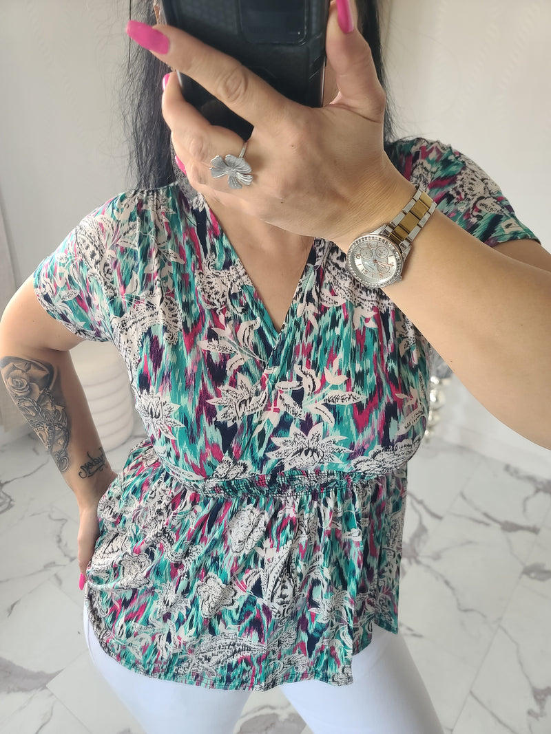 Top taille magique KAÏS vert