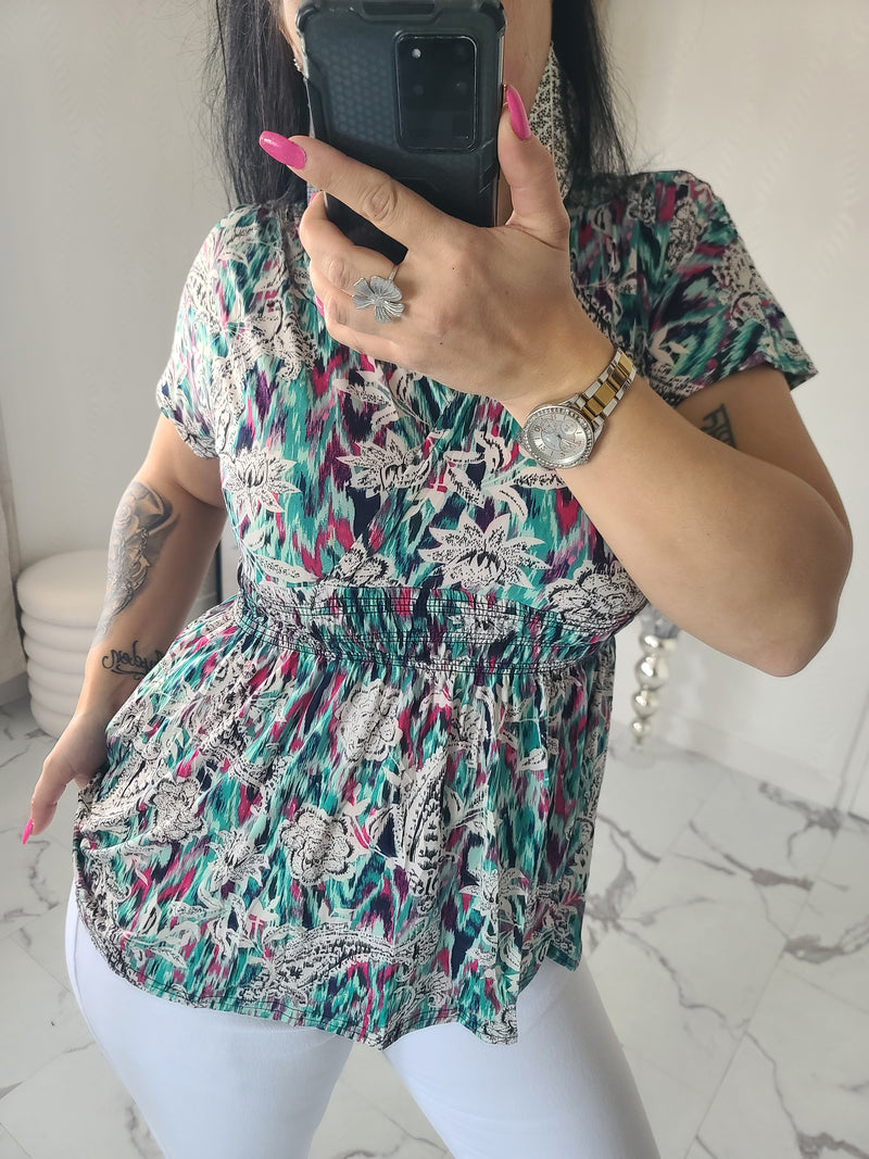 Top taille magique KAÏS vert