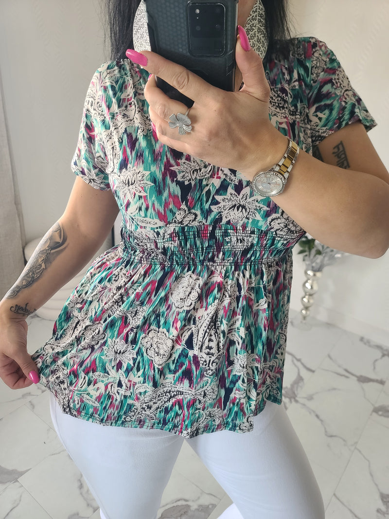 Top taille magique KAÏS vert