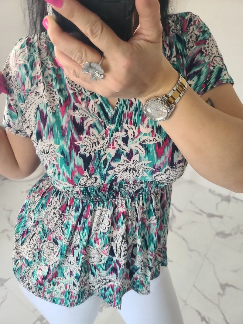 Top taille magique KAÏS vert