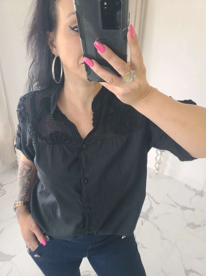 Chemise ELYA noire