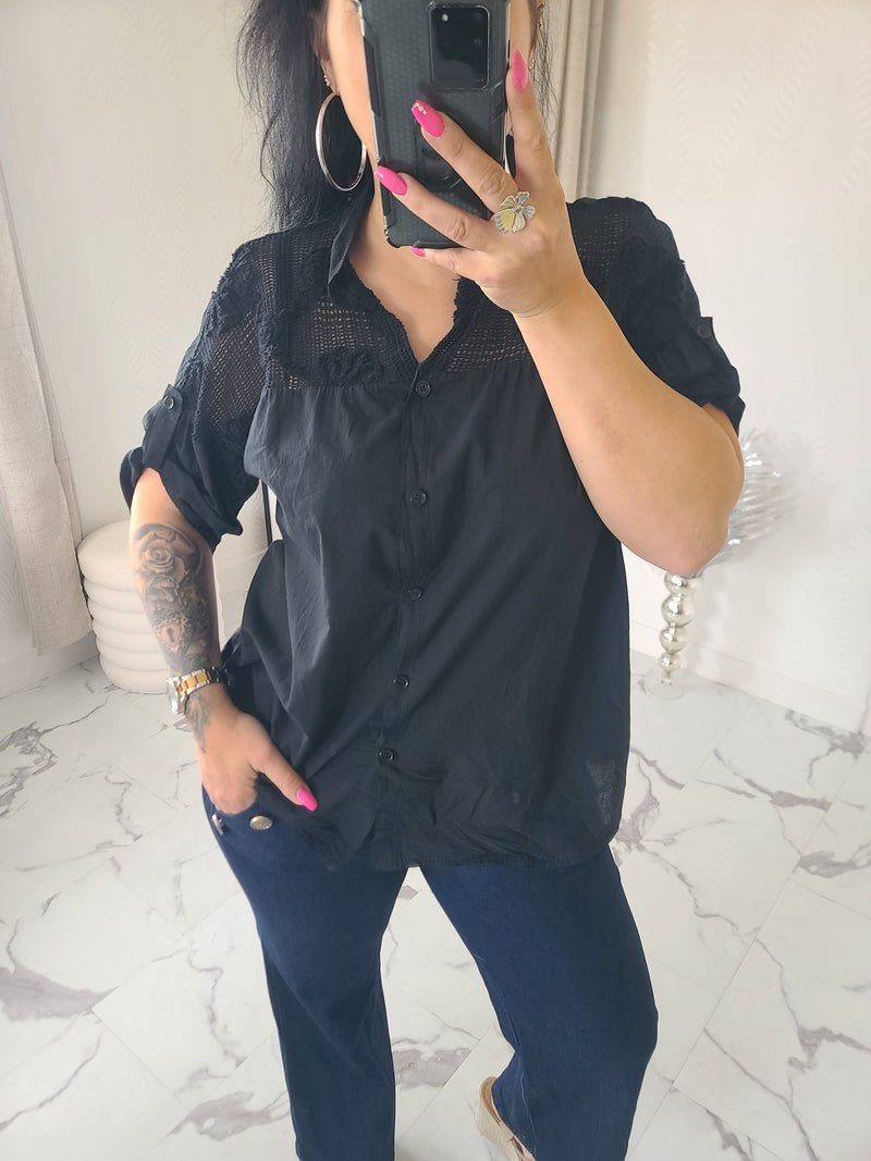 Chemise ELYA noire