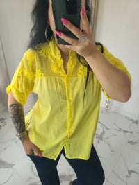Chemise ELYA jaune