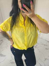 Chemise ELYA jaune