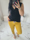 Pantalon CHRISY moutarde