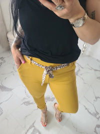 Pantalon CHRISY moutarde