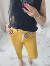 Pantalon CHRISY moutarde