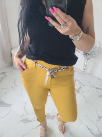 Pantalon CHRISY moutarde