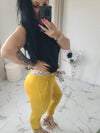 Pantalon CHRISY moutarde