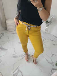 Pantalon CHRISY moutarde