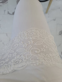 Rouleau dentelle LOAN blanc
