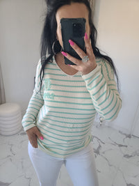 T-shirt ROSA vert d'eau