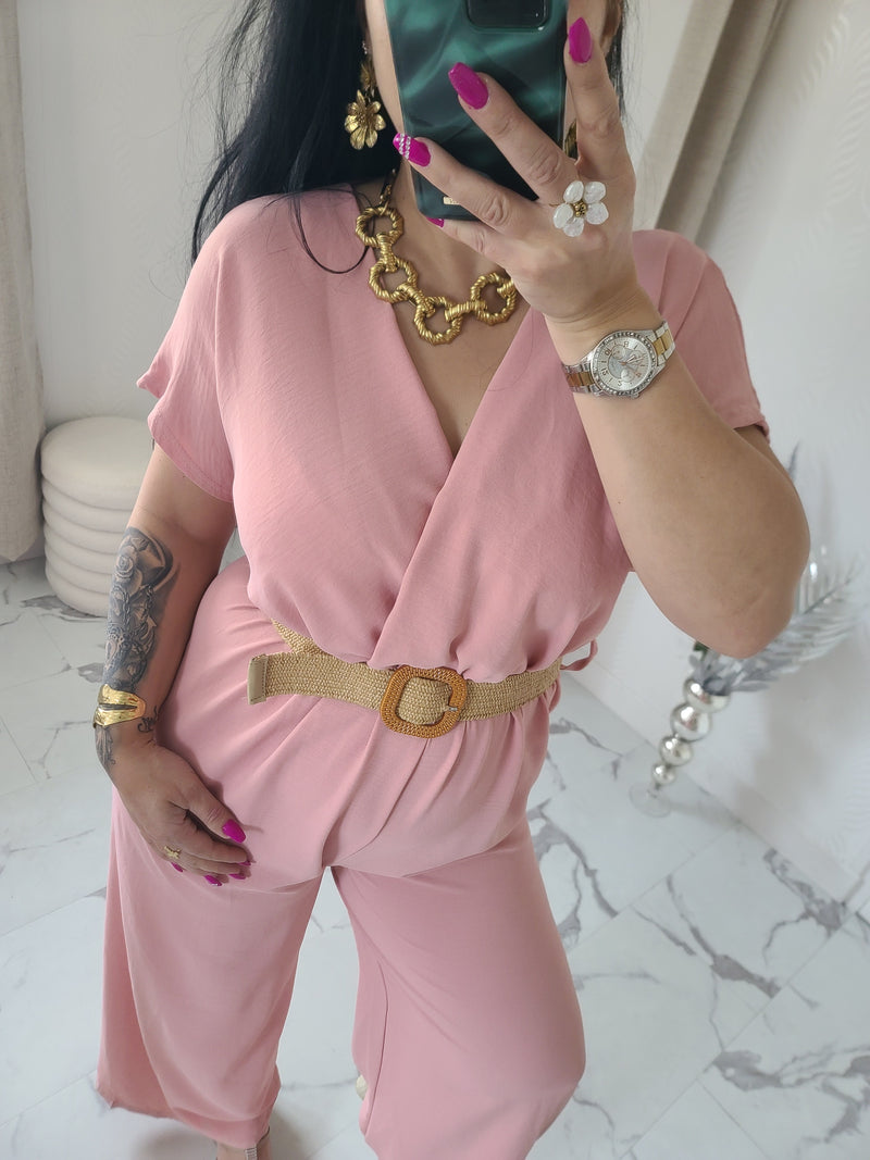 Combinaison Tess rose