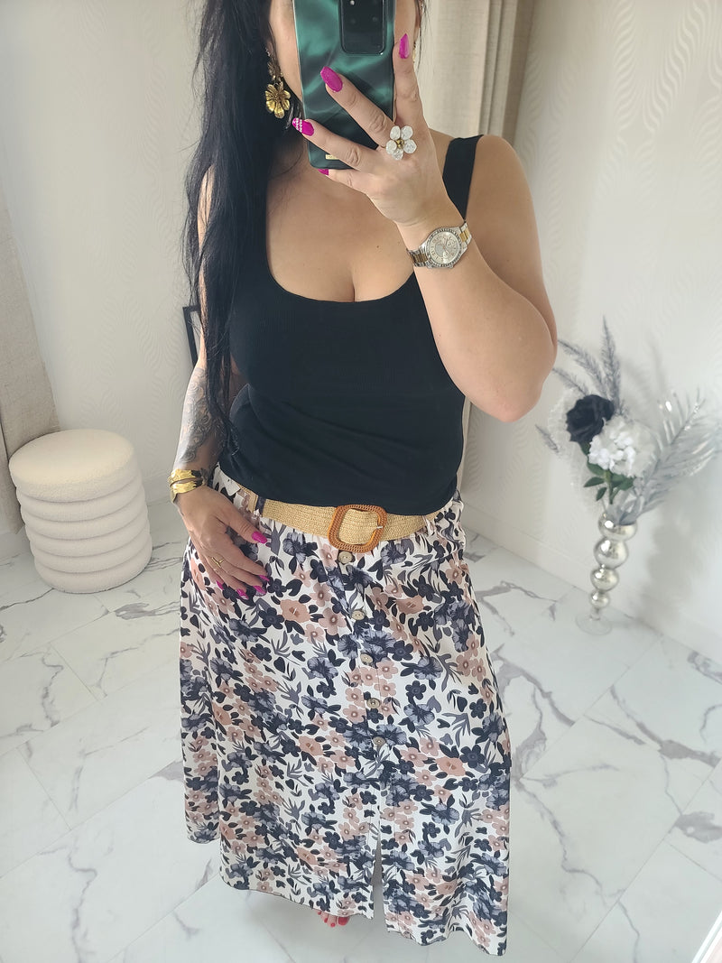 Jupe longue ESMEE noire