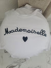 T-shirt MADEMOISELLE noir
