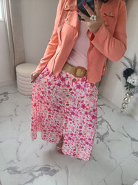 Jupe longue ESMEE rose