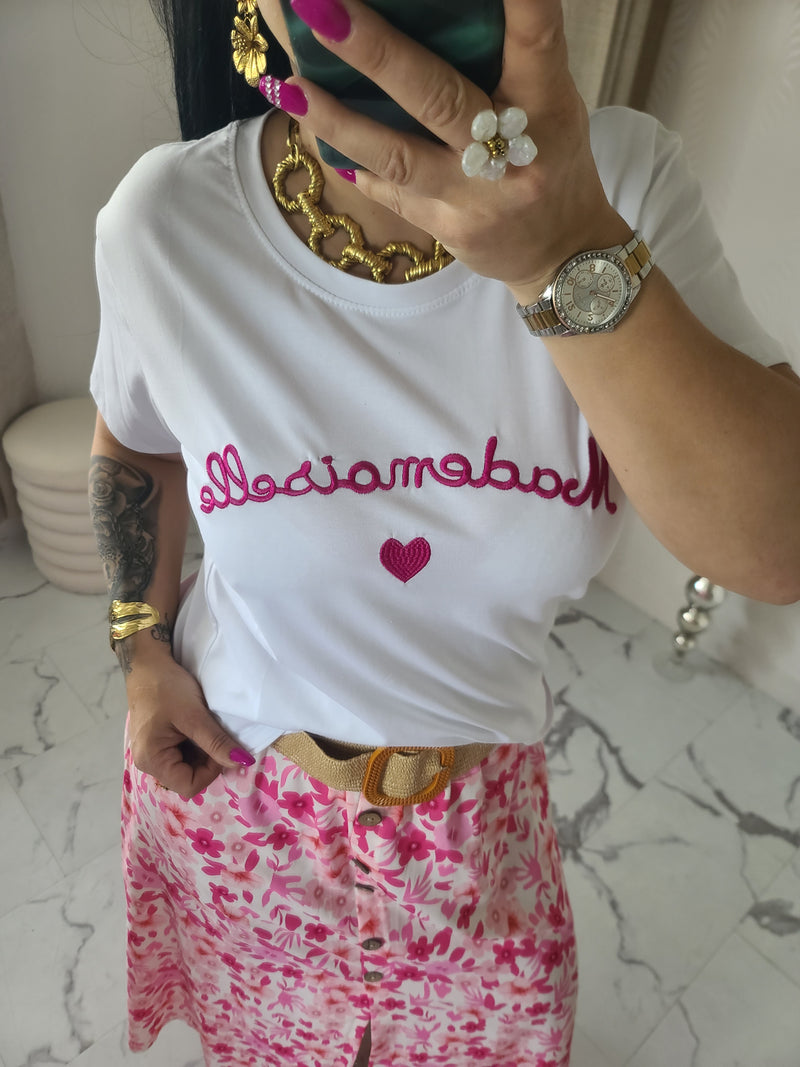 T-shirt MAEMOISELLE rose