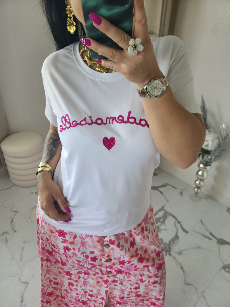 T-shirt MAEMOISELLE rose