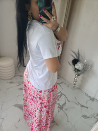 T-shirt MAEMOISELLE rose